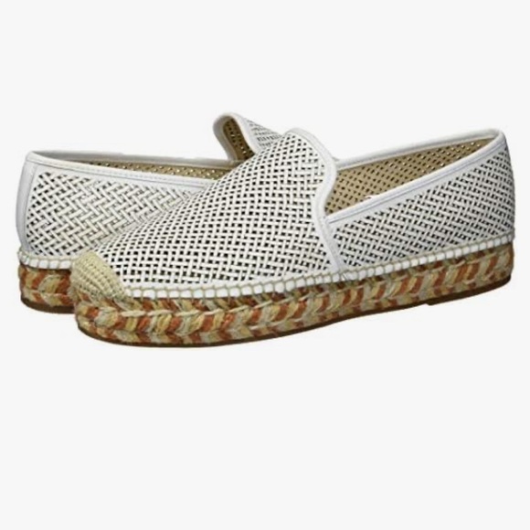 Women's Vince Camuto Hamorra Espadrille Wedge Sandal Tricolor Flatform - Picture 2 of 9